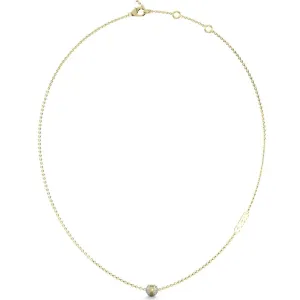 Guess Calypso Crystal Sphere Gold Necklace
