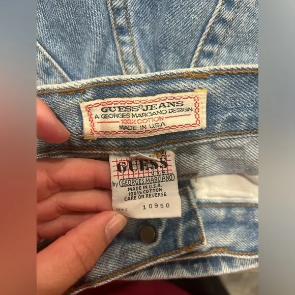 Guess Vintage Georges Marciano Denim Shorts Women’s 31.