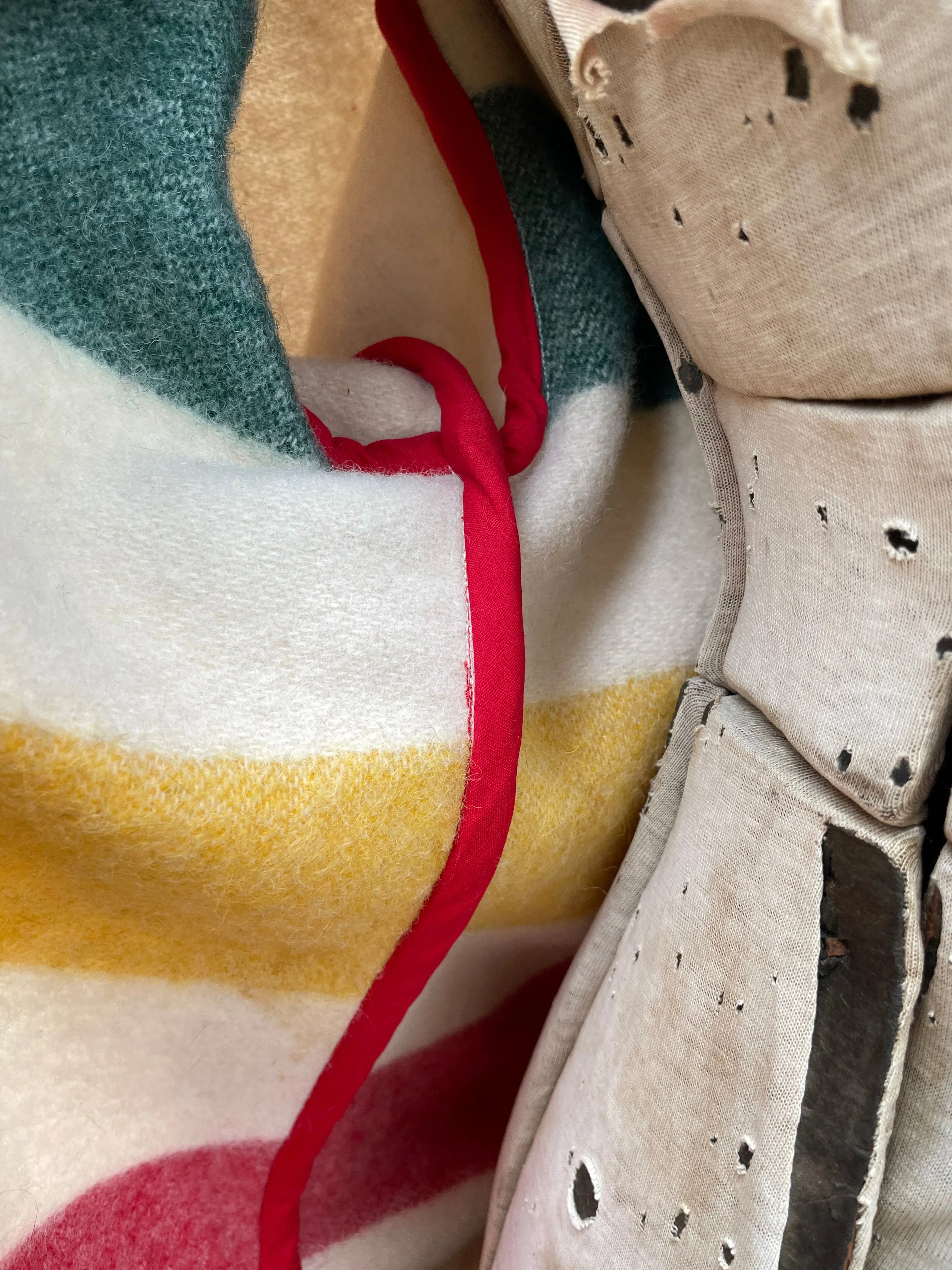 Handmade OOAK Hudson Bay Blanket Coat