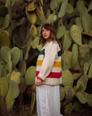 Handmade OOAK Hudson Bay Blanket Coat