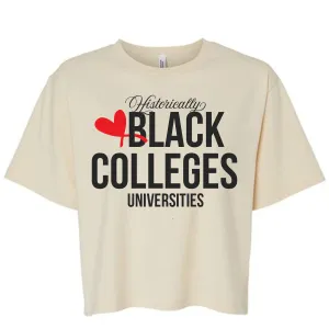 HBCU 🧡 LOVE CROP | Cream Cali | Boxy Tees