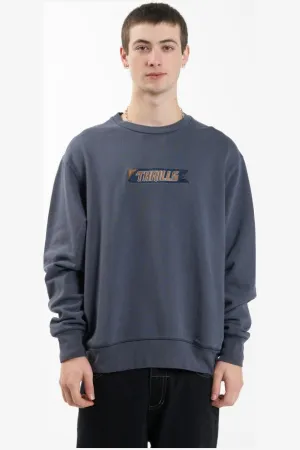 HELL RAISING BRONCO OVERSIZE CREW - SLATE