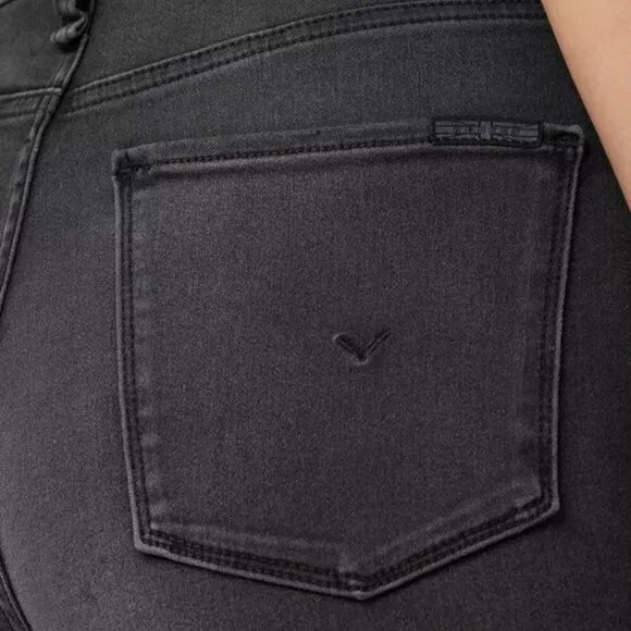 Hudson Noa Mid Rise Straight Crop Jeans in Twin Flame Size 33 NWOT