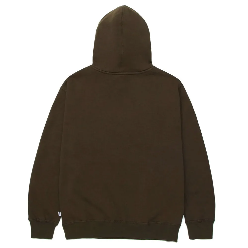 Huf - Huf HD Logo Womens Hoodie Olive