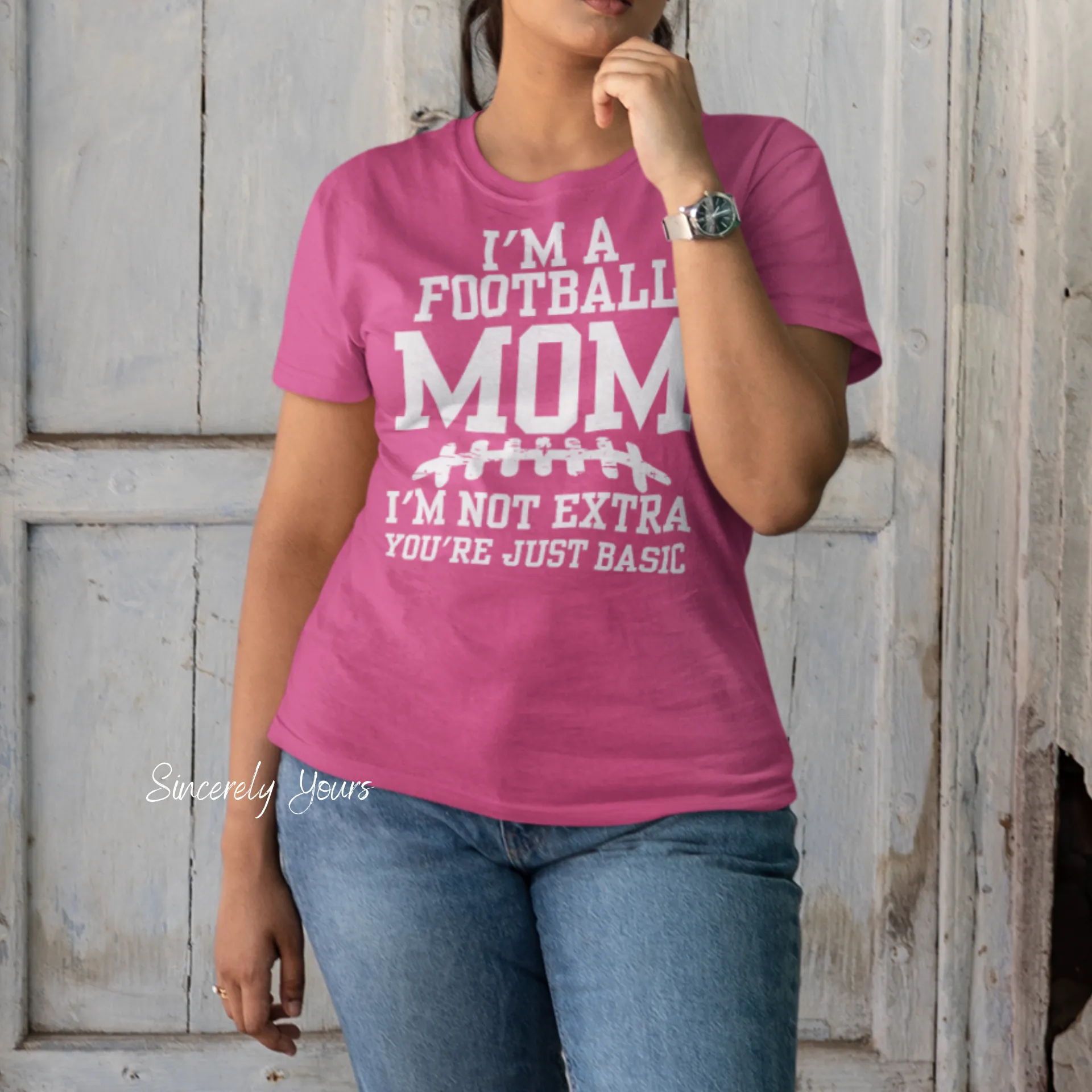 I'm a Football Mom | I'm Not Extra - T-Shirt