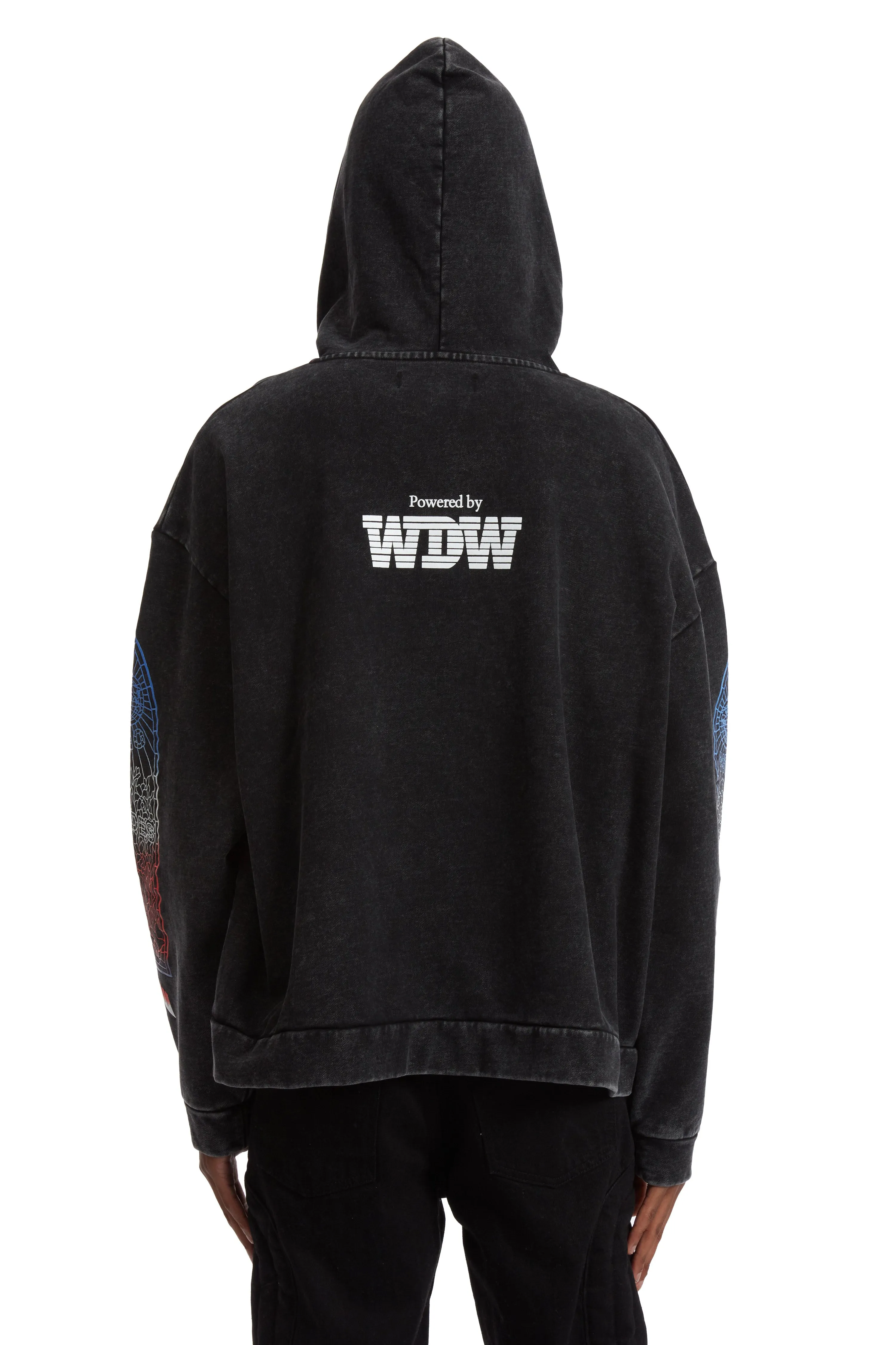 INTERTWINED WINDOWS HOODED SWEATSHIRT