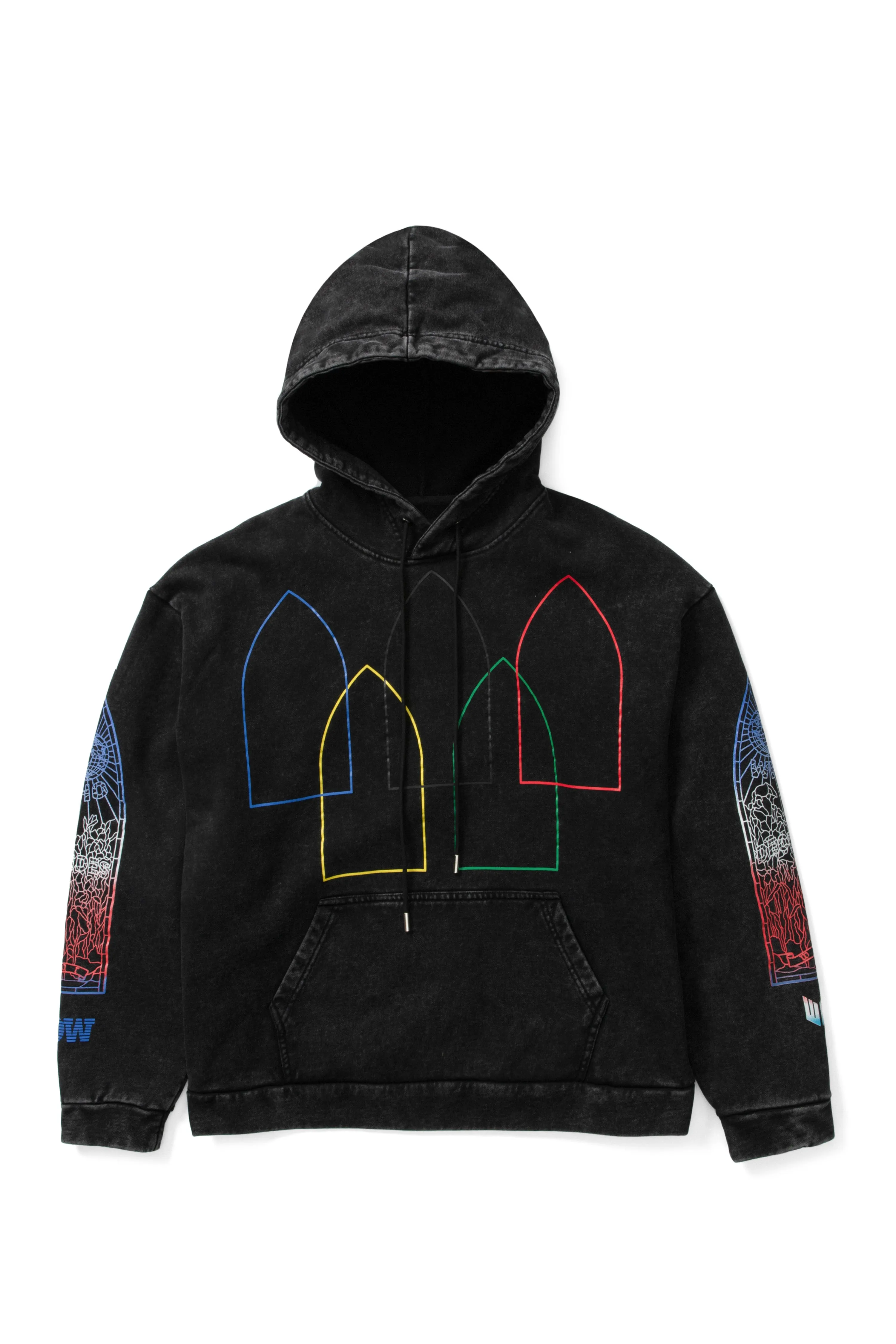 INTERTWINED WINDOWS HOODED SWEATSHIRT