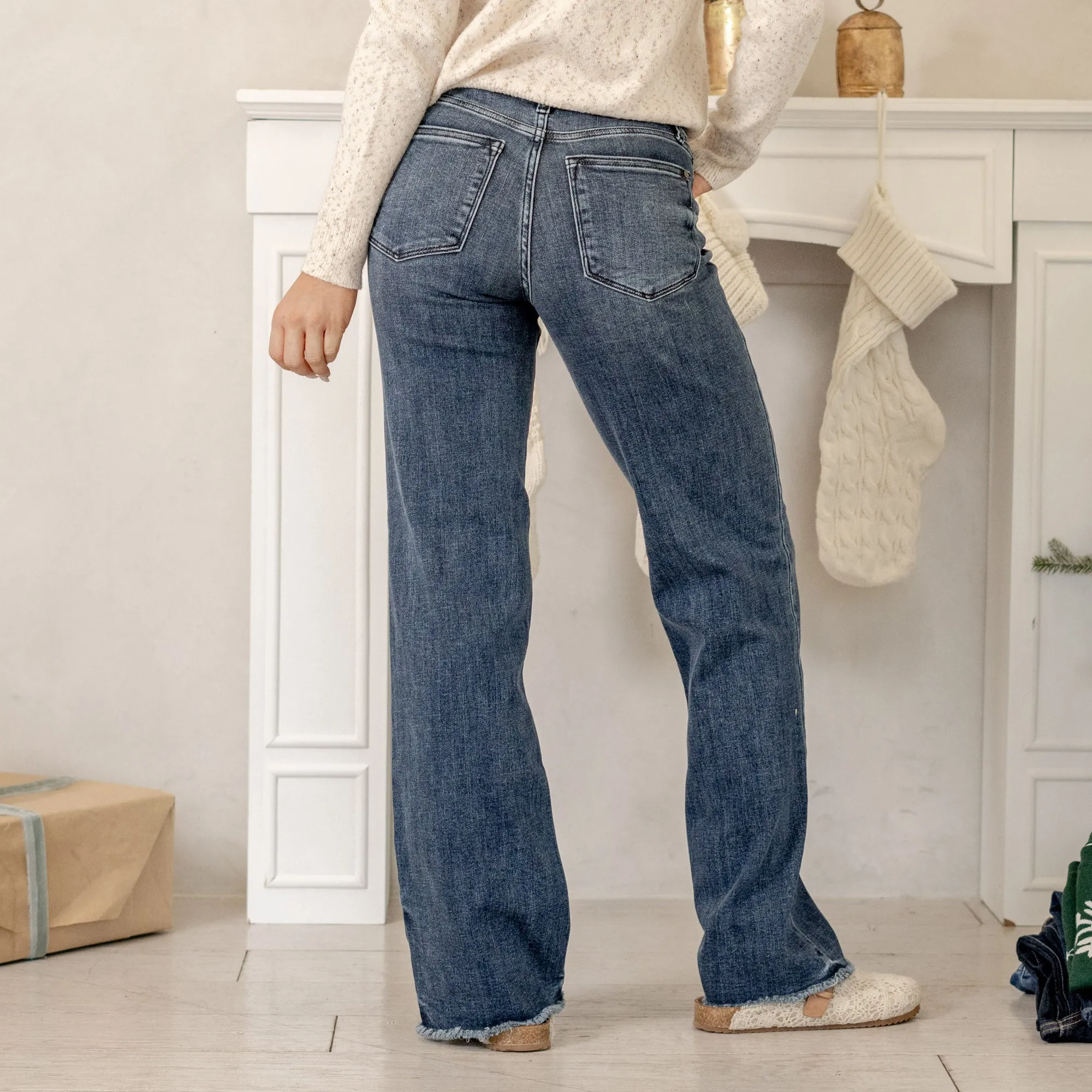 Jack of All Trades Mid Rise Wide Leg Regular & Plus Sizes