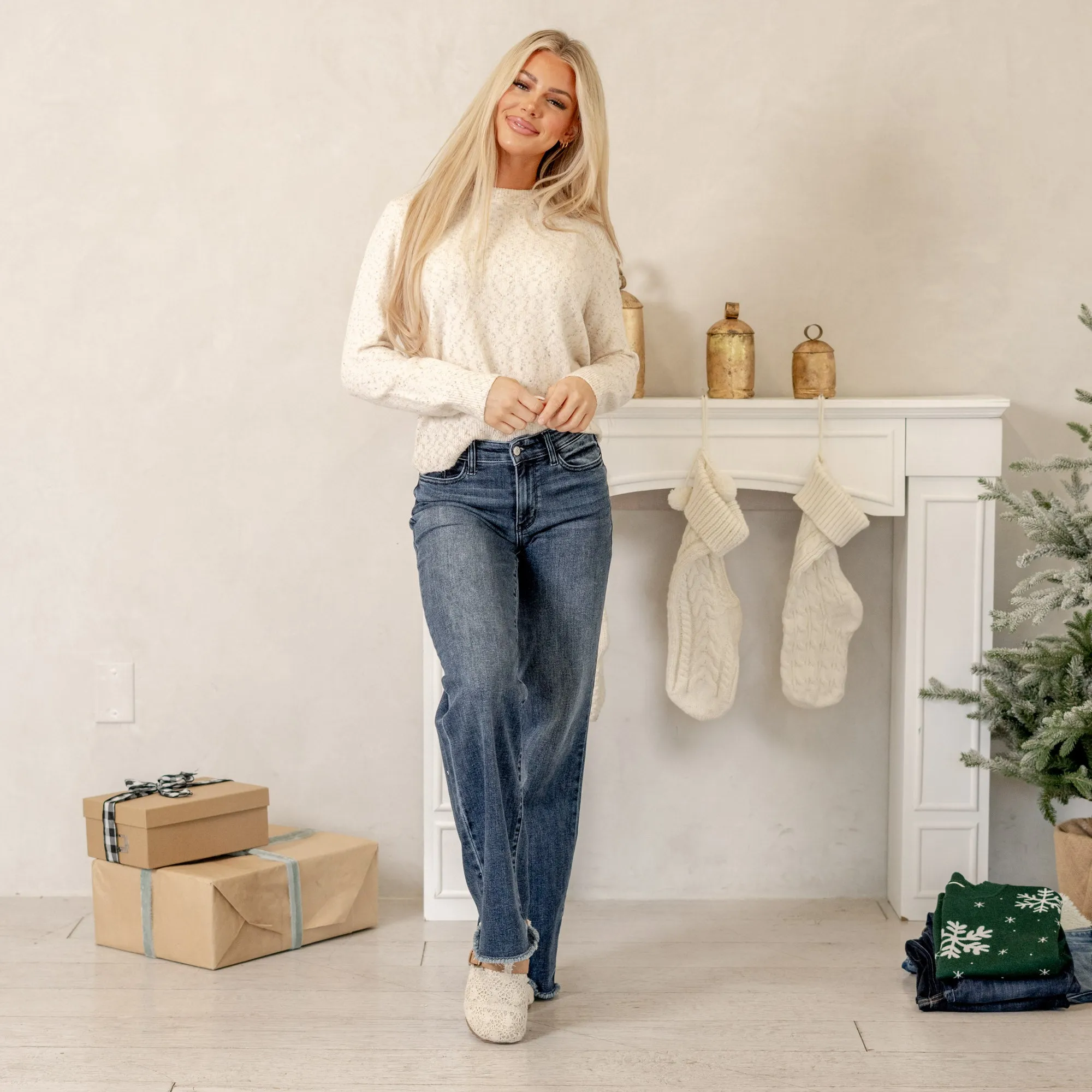 Jack of All Trades Mid Rise Wide Leg Regular & Plus Sizes