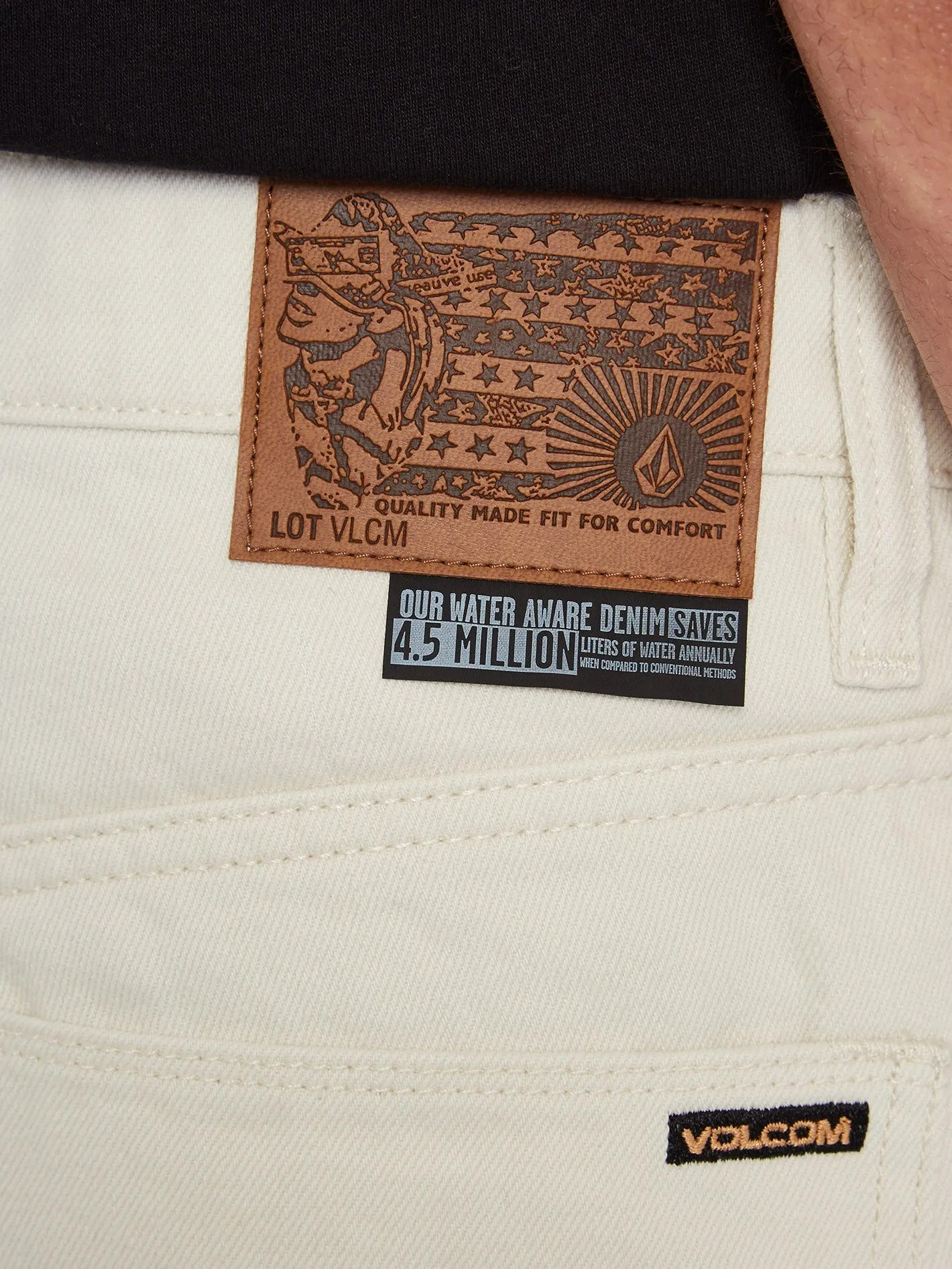 Jean Modown Tapered - WHITECAP GREY