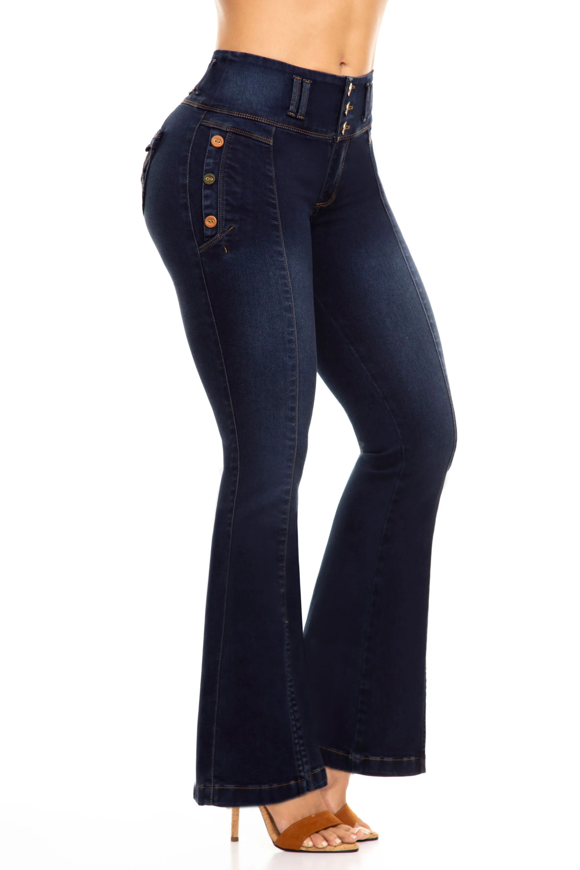 JEANS COLOMBIANOS PUSH UP AZUL SFOSAZ01024-49
