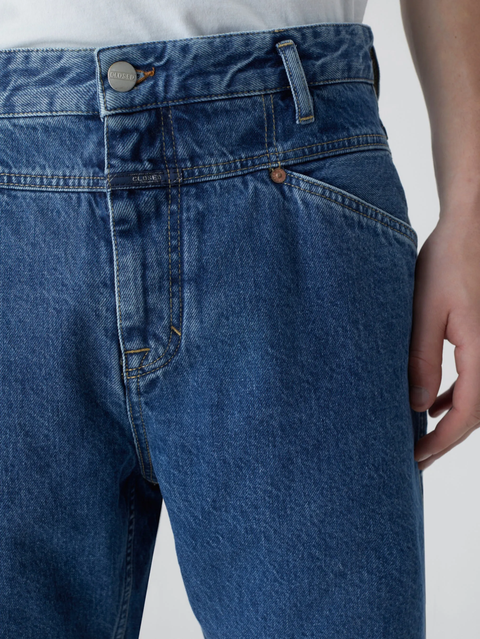 Jeans Relaxed Fit Blu