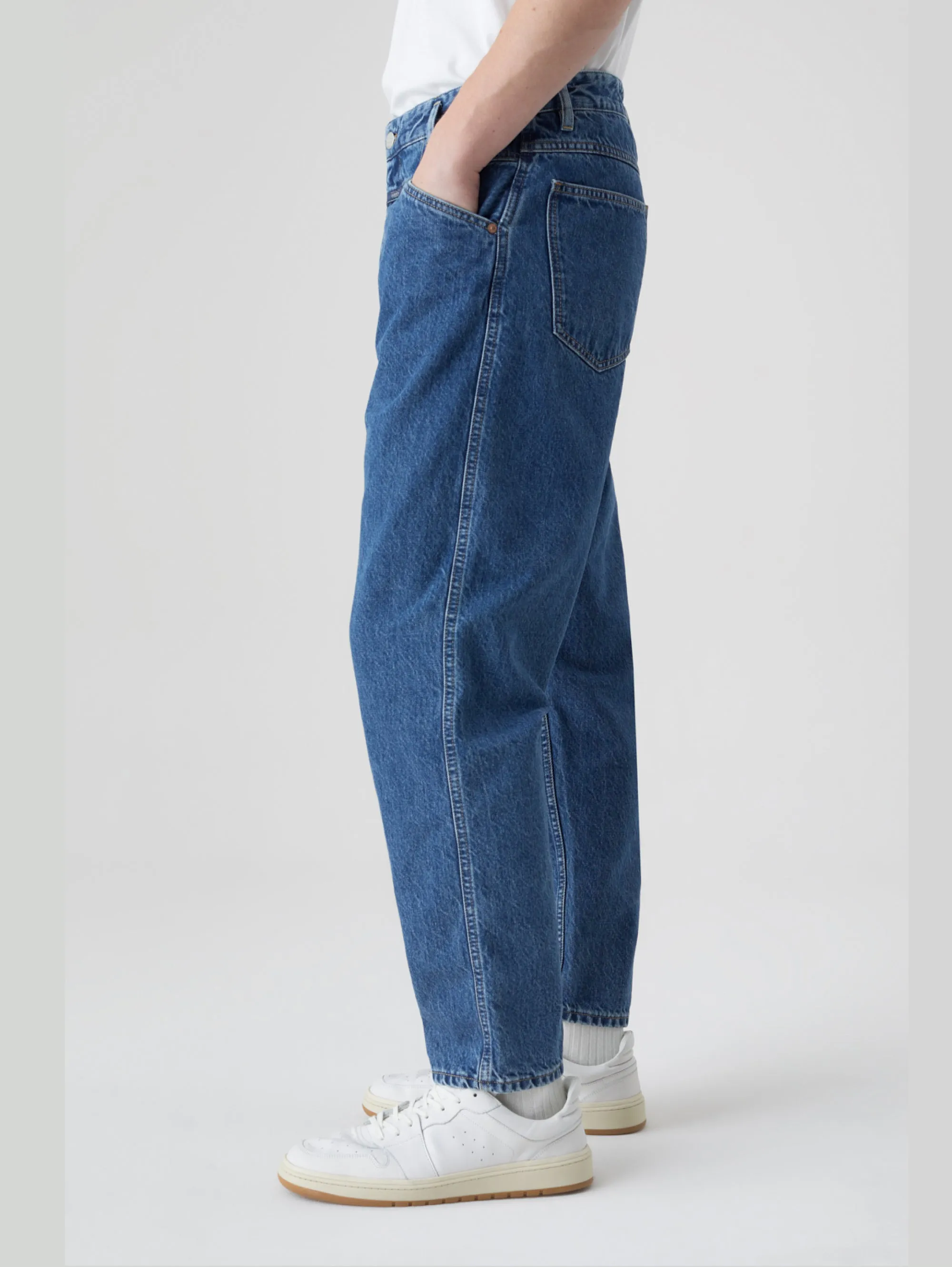 Jeans Relaxed Fit Blu