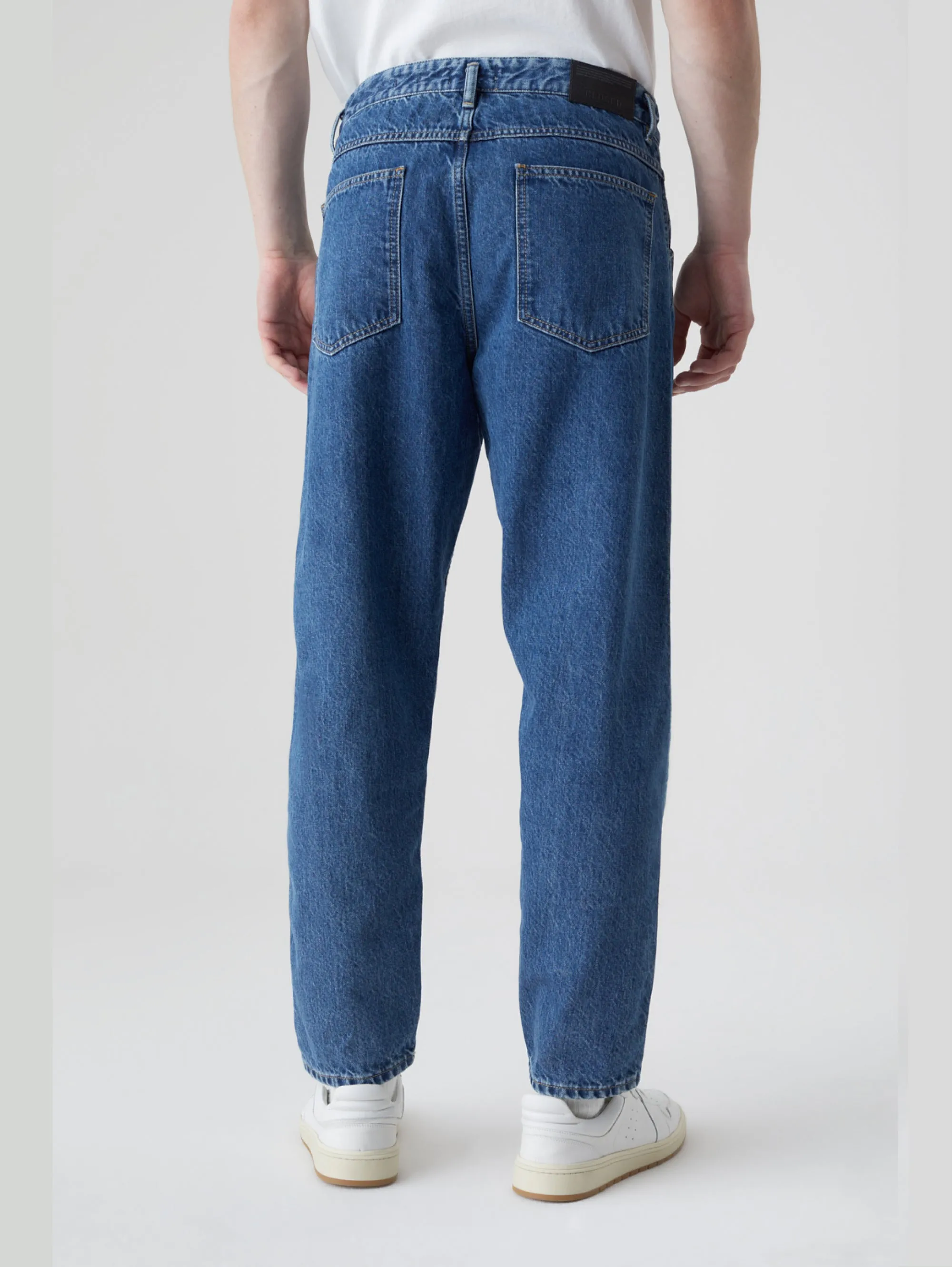 Jeans Relaxed Fit Blu