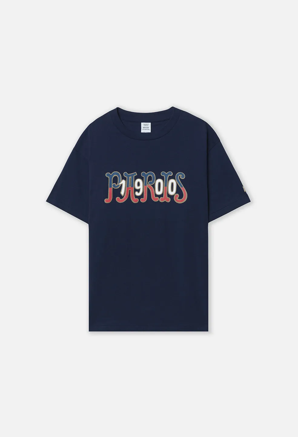 John Elliott x Olympic Heritage Paris University Tee / Navy