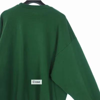 KAPITAL big kountry Laundry Wide college Crewneck sweatshirt