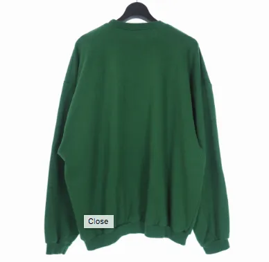 KAPITAL big kountry Laundry Wide college Crewneck sweatshirt