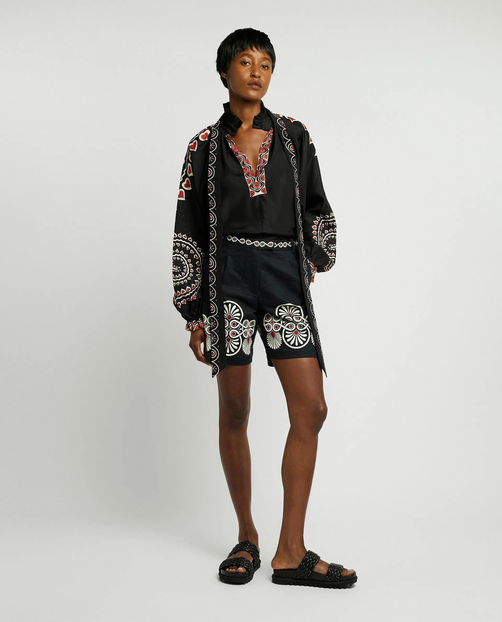 Katoenen shorts