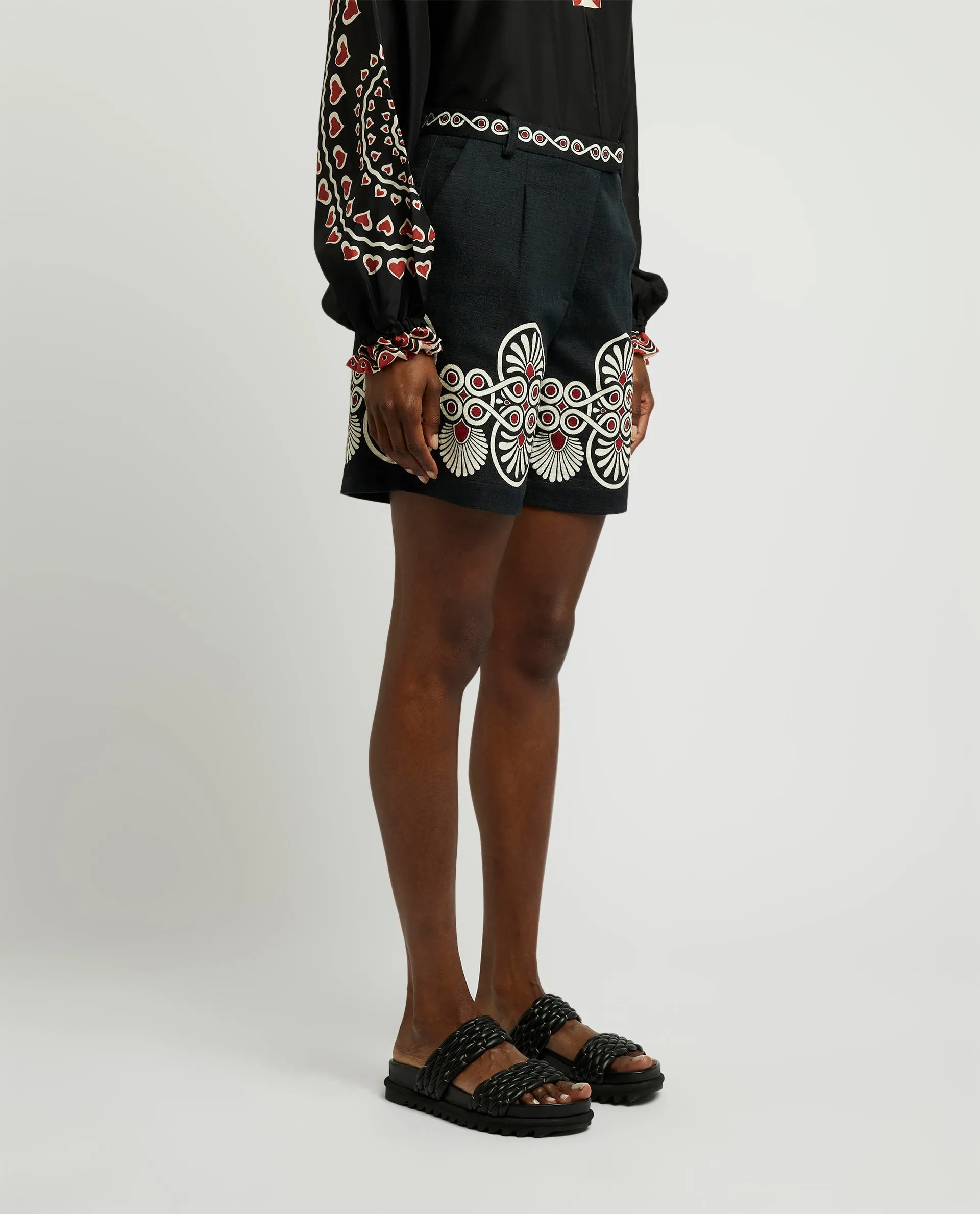 Katoenen shorts