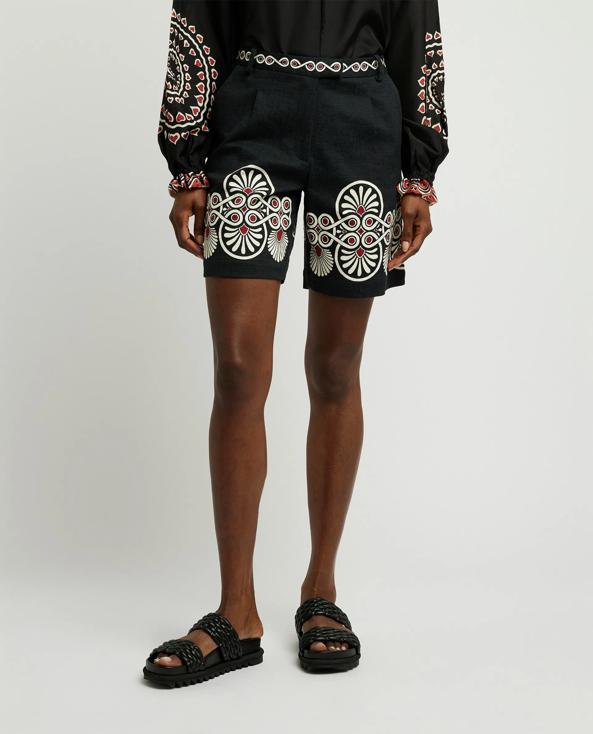 Katoenen shorts