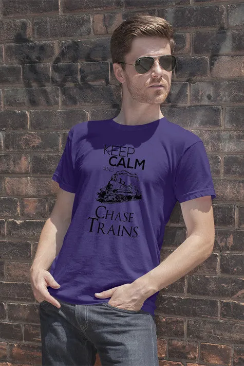 Keep Calm and Chase Trains (Men)