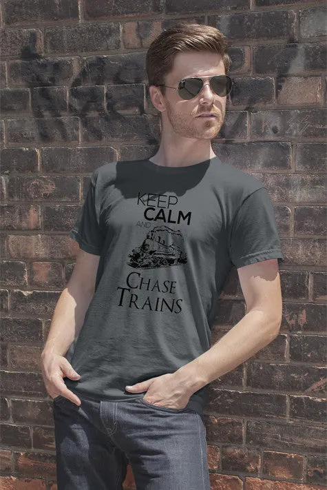 Keep Calm and Chase Trains (Men)