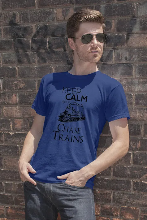 Keep Calm and Chase Trains (Men)