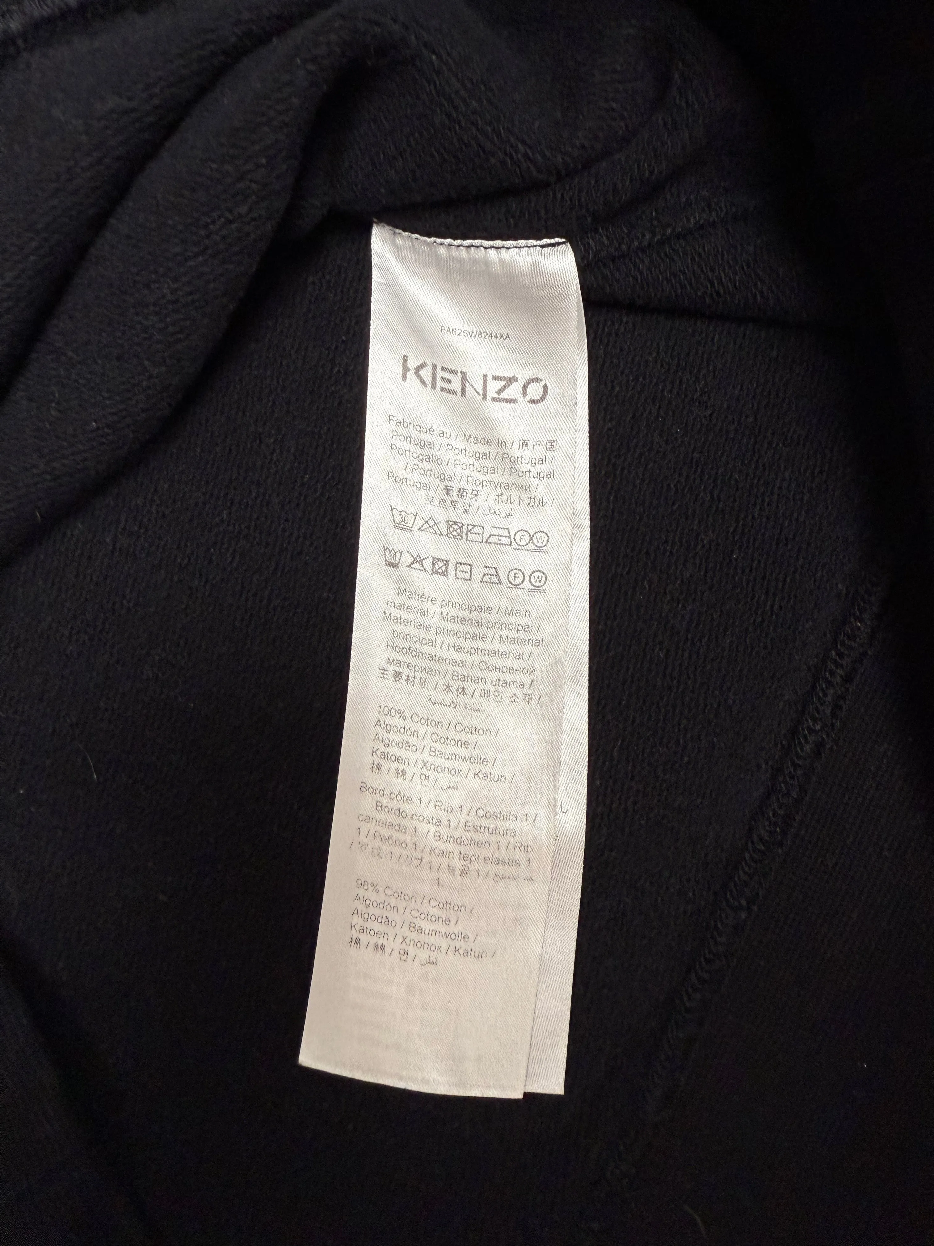 Kenzo Embroidered Tiger Sweatshirt - Black