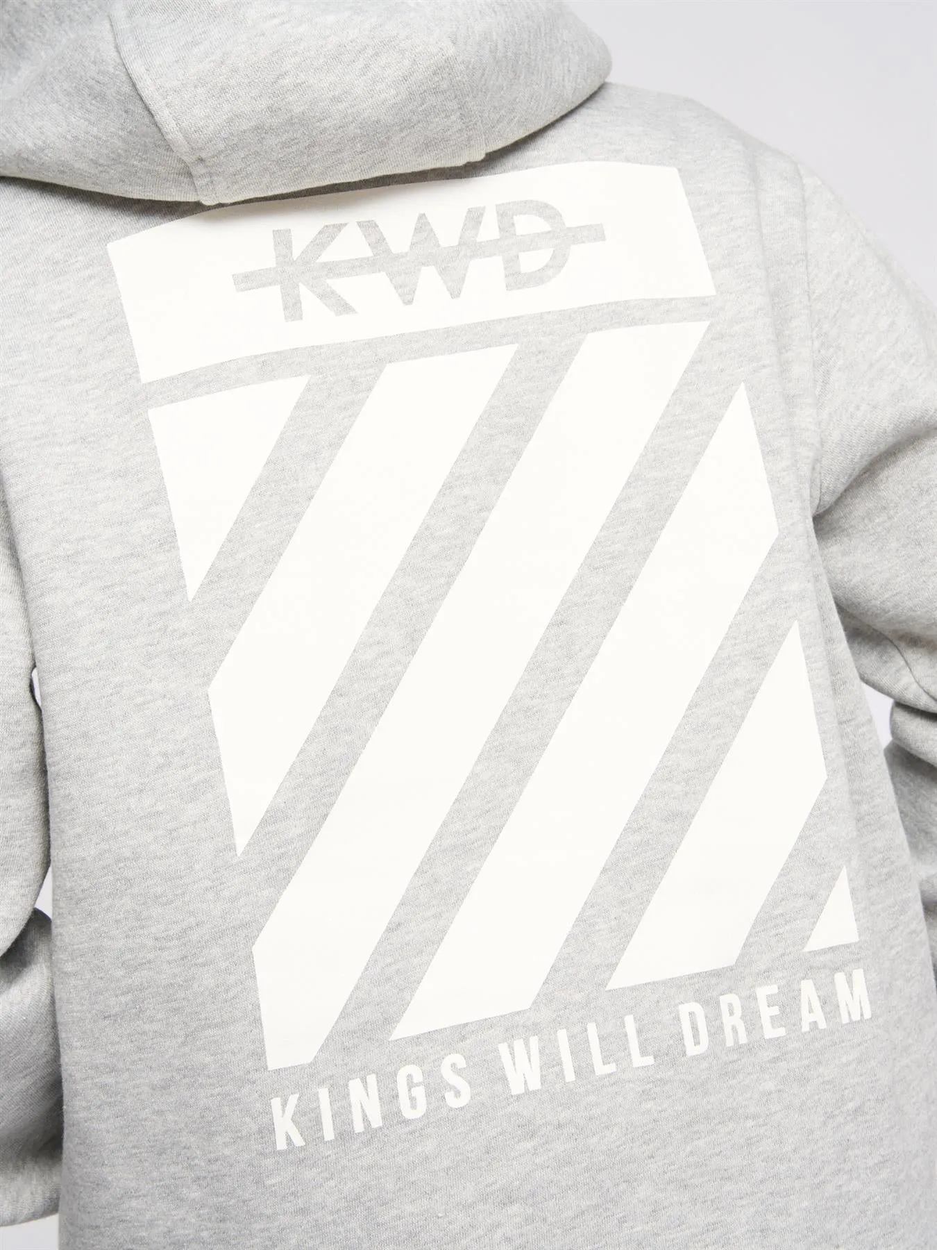 Kids Stanton Hoodie Grey Marl