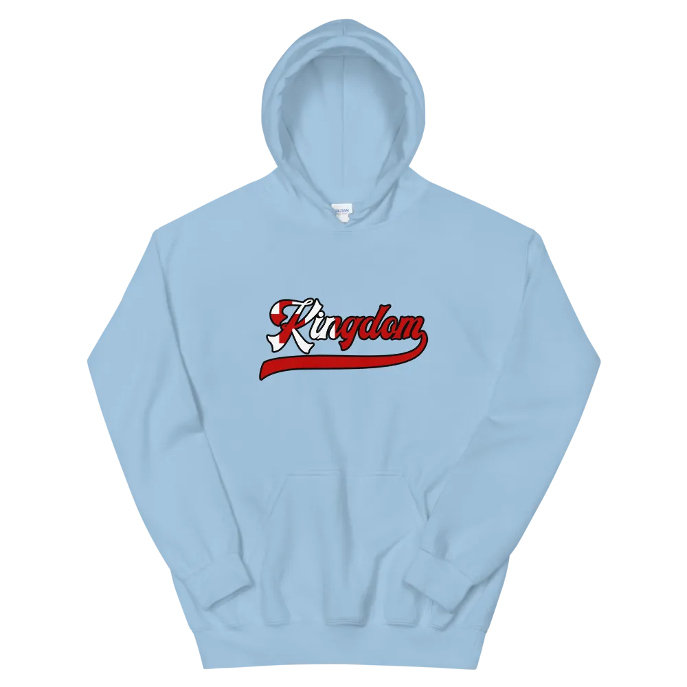 Kingdom Script ~ Flag with Black Border *ADULT HOODIE*