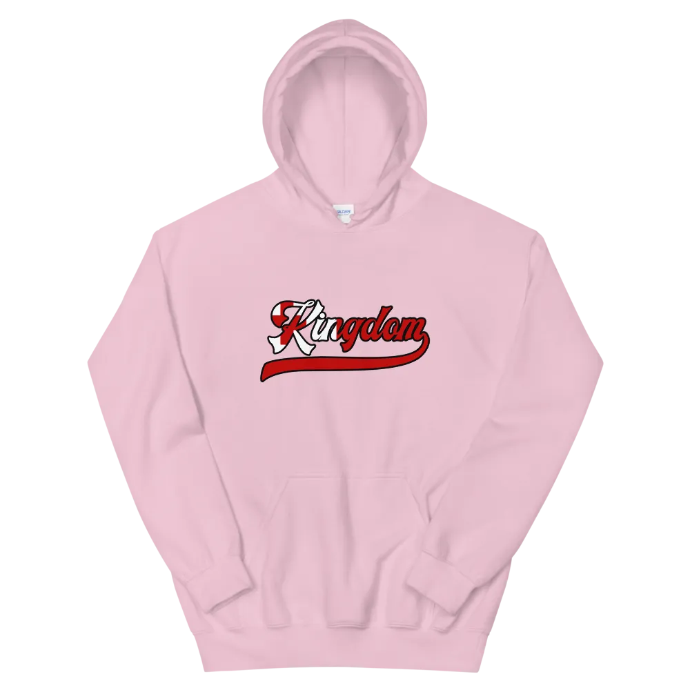 Kingdom Script ~ Flag with Black Border *ADULT HOODIE*