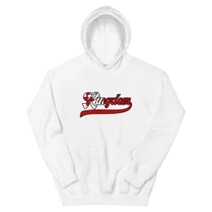 Kingdom Script ~ Flag with Black Border *ADULT HOODIE*