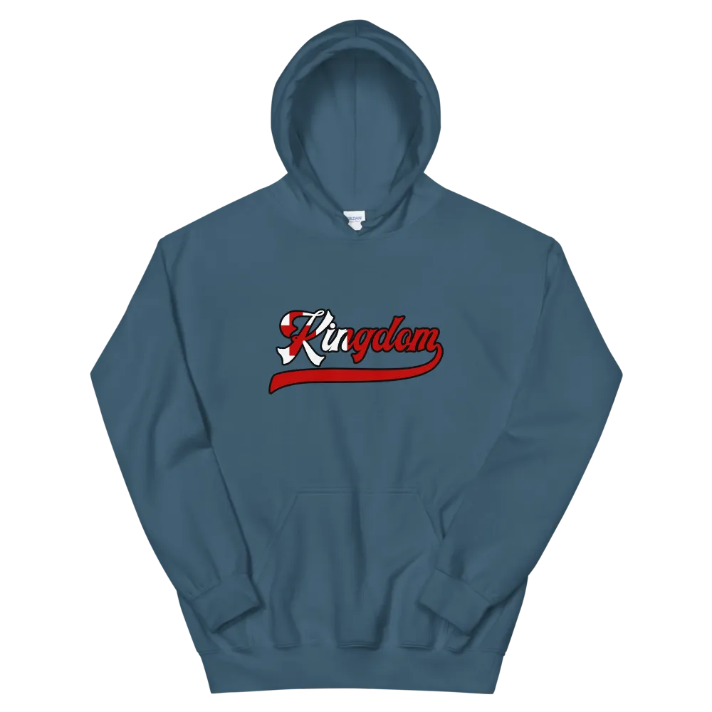 Kingdom Script ~ Flag with Black Border *ADULT HOODIE*