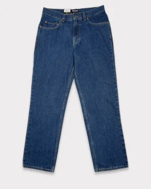 Kirkland Men’s Dark-Wash Blue Relaxed Fit Jeans (W32)