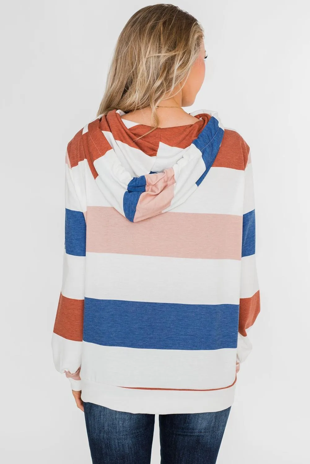 Knocking Overlap Hoodie