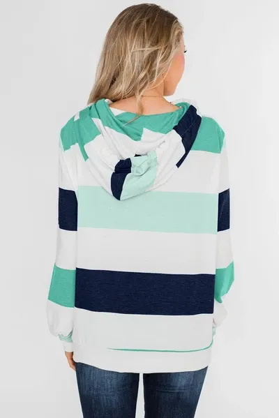 Knocking Overlap Hoodie