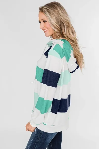 Knocking Overlap Hoodie