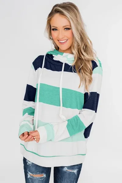 Knocking Overlap Hoodie
