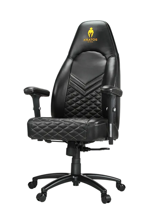 Kratos PRO 4D Gaming Throne- Bold Black