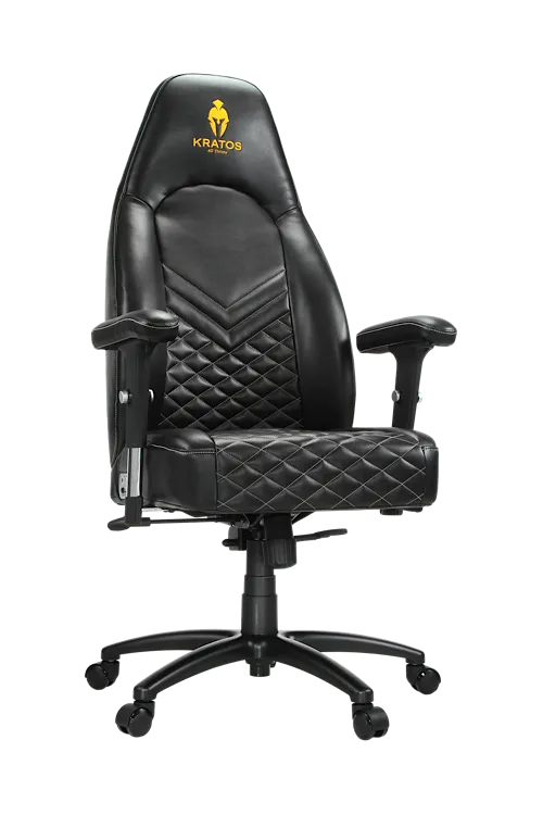 Kratos PRO 4D Gaming Throne- Bold Black