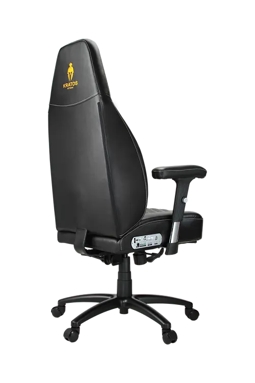Kratos PRO 4D Gaming Throne- Bold Black