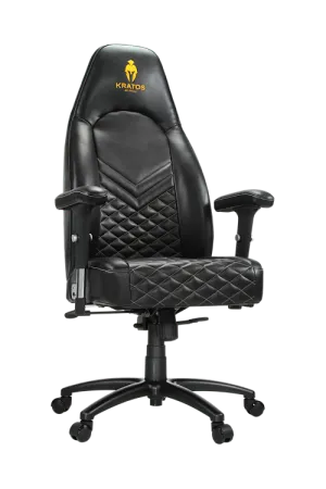 Kratos PRO 4D Gaming Throne- Bold Black