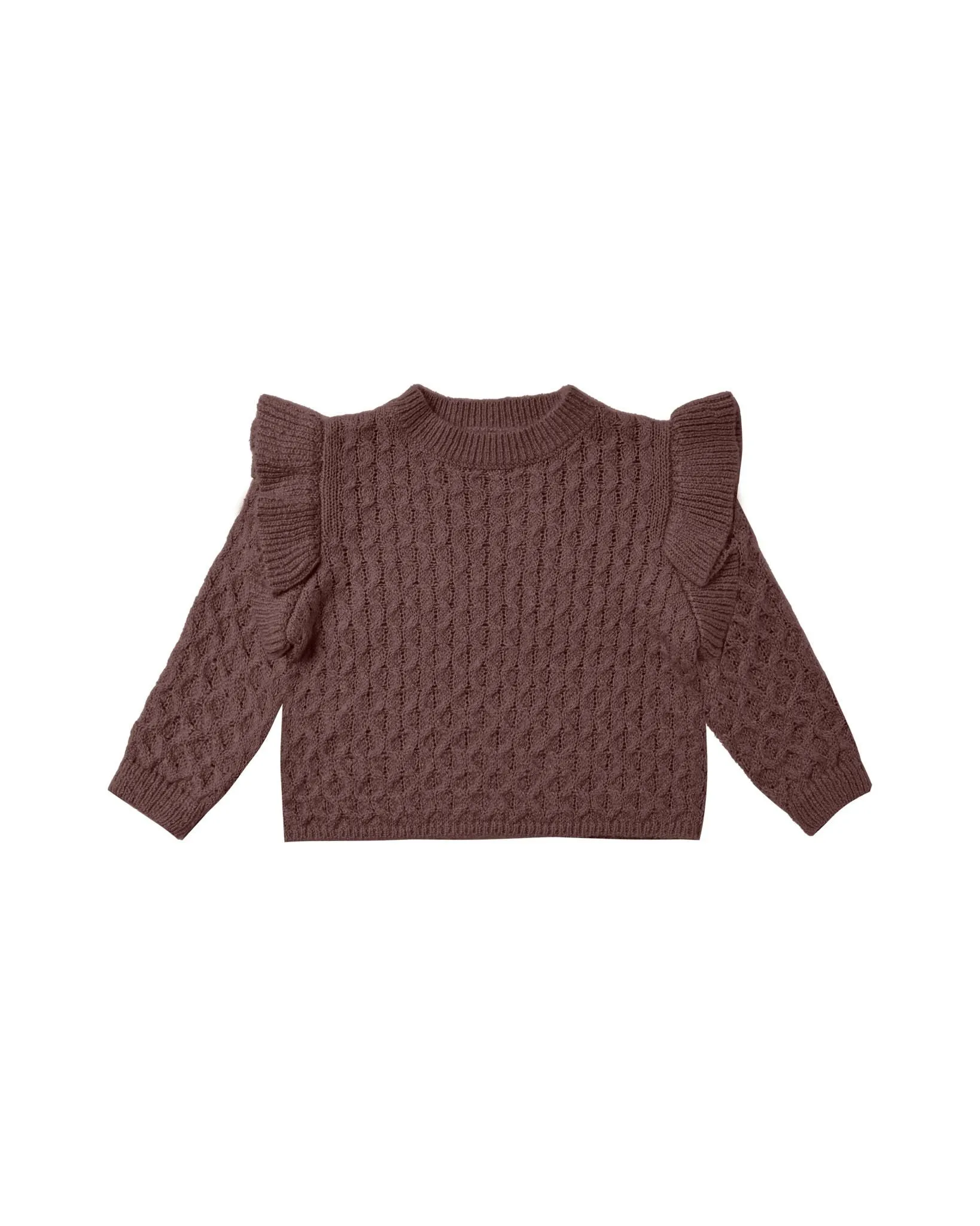 La Reina Sweater || Plum
