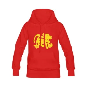 Legends Of Hidden Temple Red Jaguar Women's Classic Hoodies Multi-color