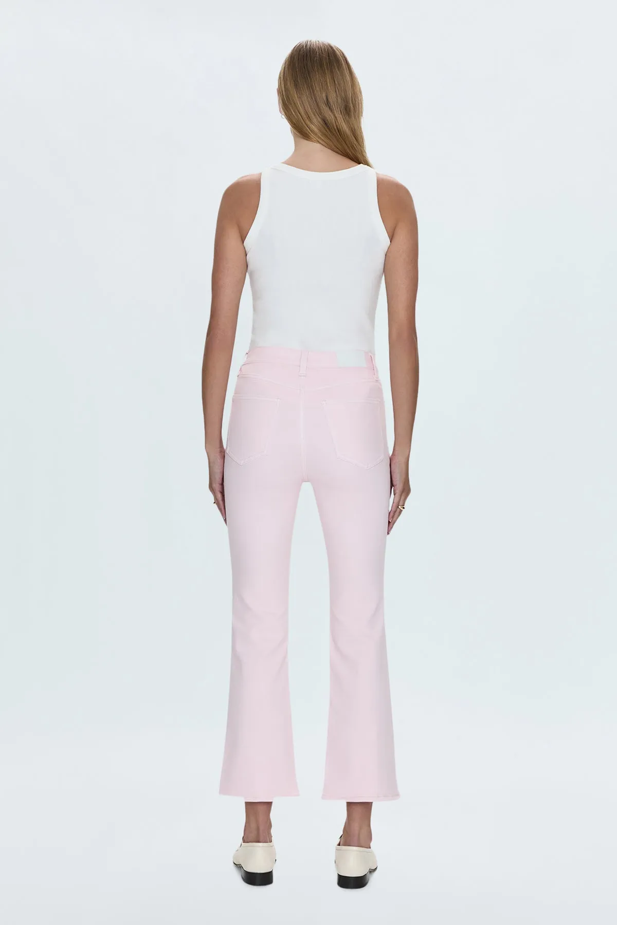 Lennon Blush Cropped Jean
