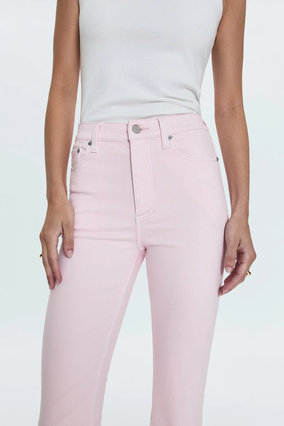 Lennon Blush Cropped Jean