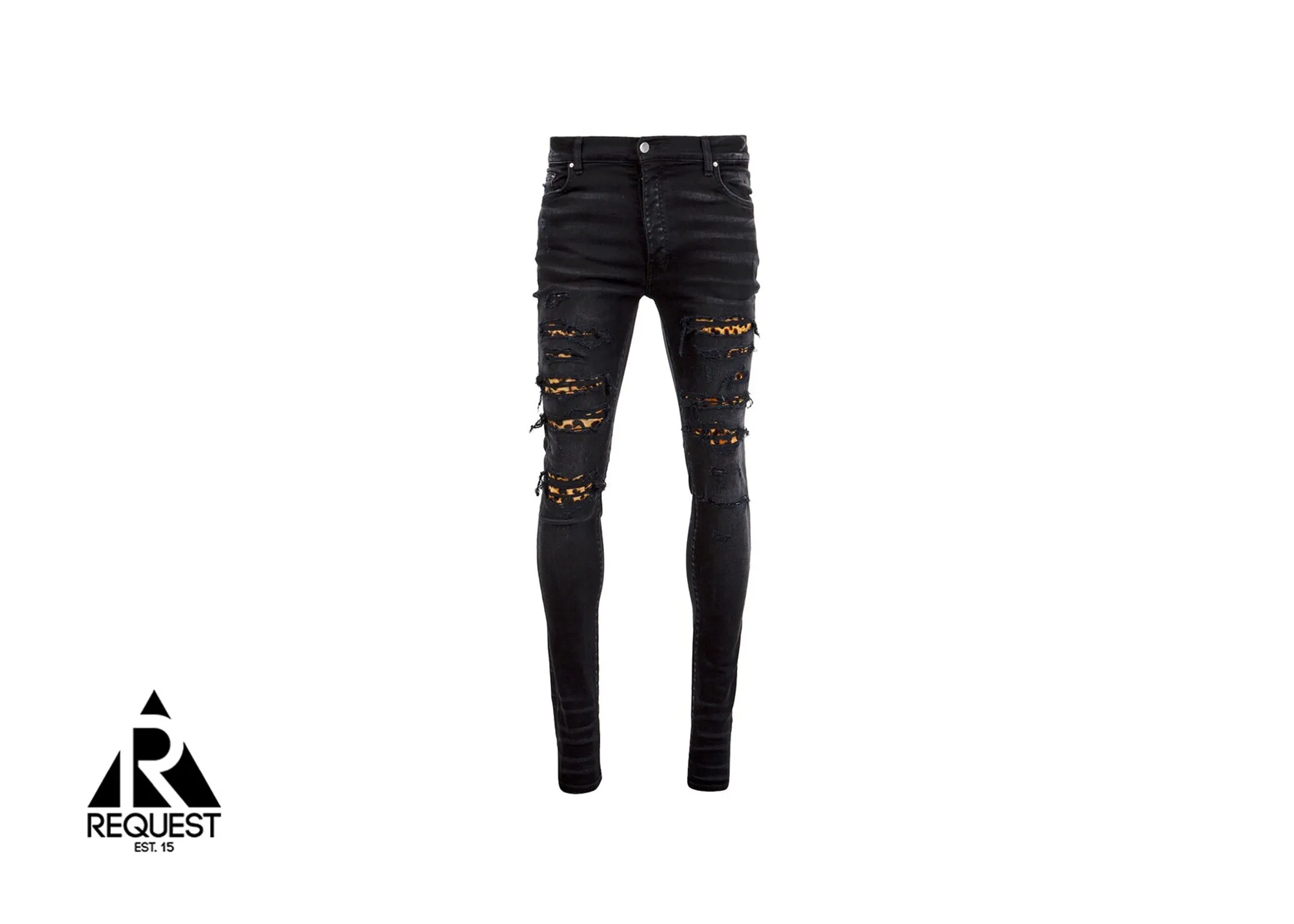 Leopard Thrasher Denim "Overdyed Black"