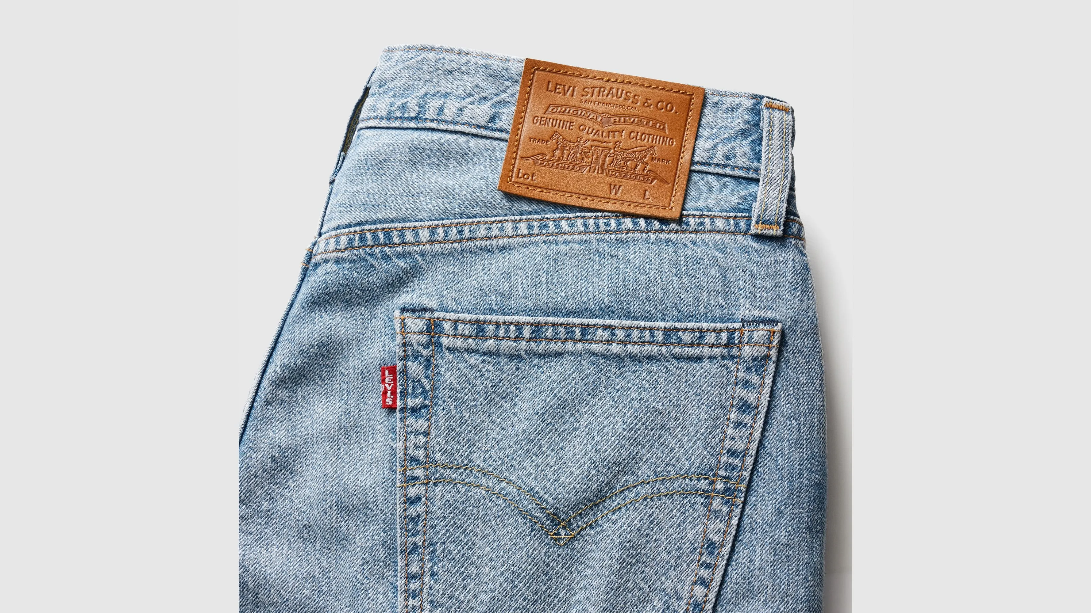Levis | 555™ Relaxed Straight Lightweight Jeans | 0009 hellused