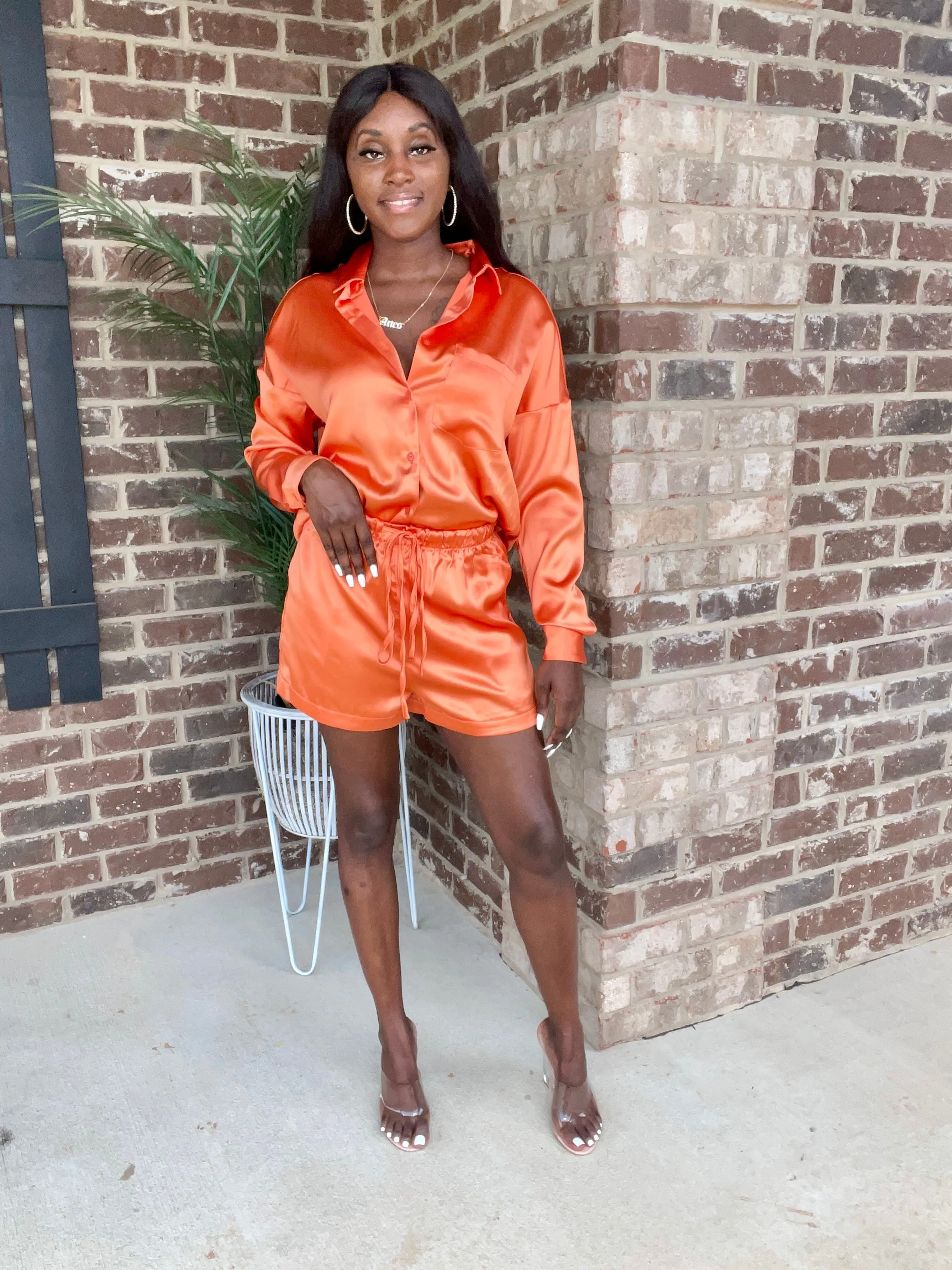 Luxe Satin Set