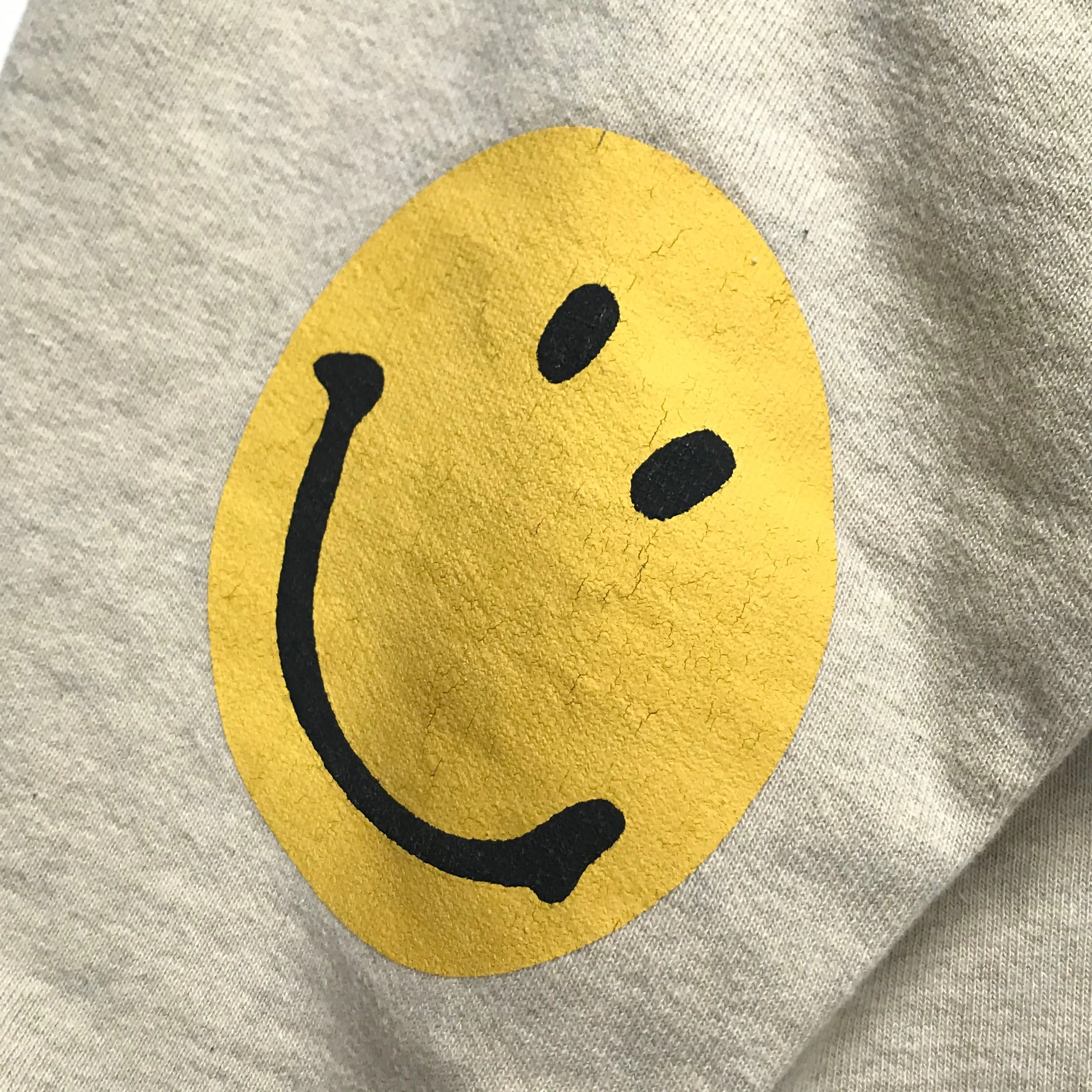 [M] Kapital Beethoven Moonlight Smiley Crewneck Sweatshirt Beige